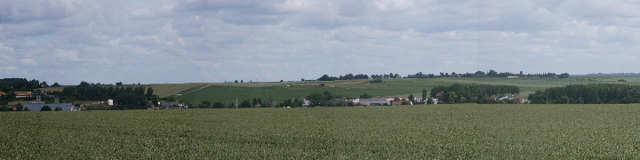 The view from the French lines